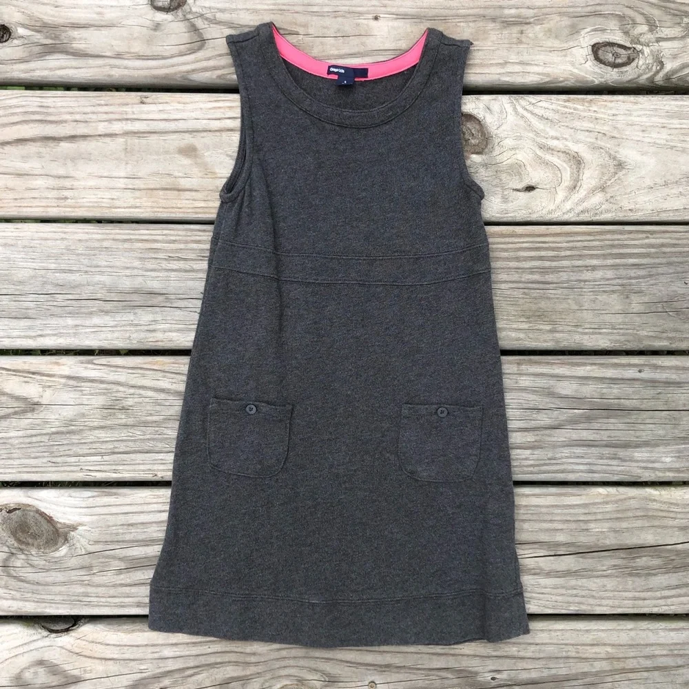 - GAP Gray Sheath Dress SZ S! EUC!